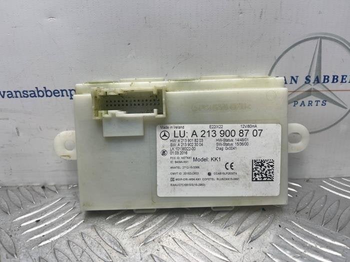 Module keyless vehicle van een Mercedes E-Klasse, Gebruikt, -, -, 3 maanden garantie