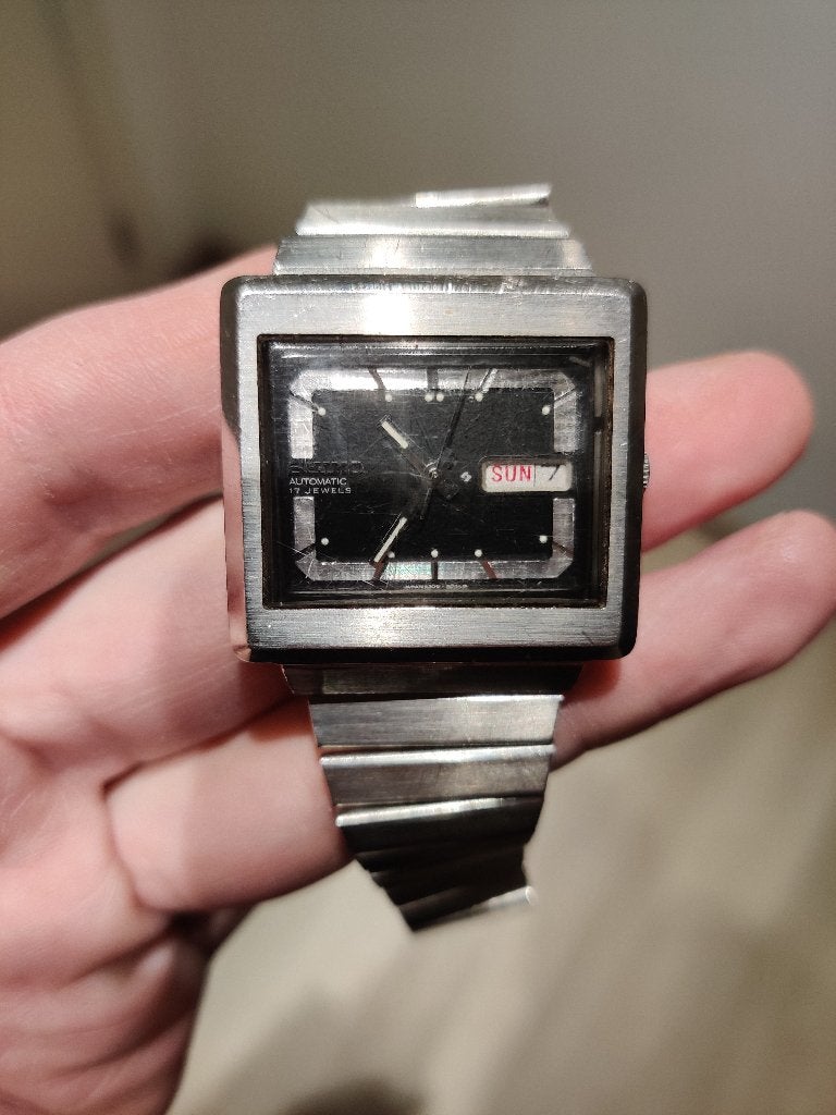 Seiko vintage horloge, Handtassen en Accessoires, Horloges | Antiek, Ophalen, Seiko, Staal, Polshorloge