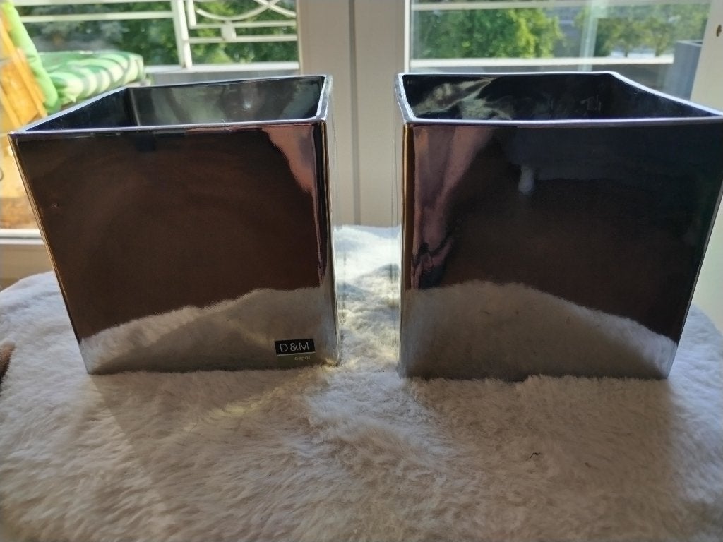 Pots de fleurs, Moins de 25 cm, Enlèvement, Moins de 40 cm, Carré