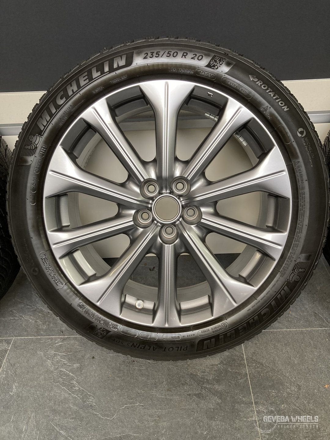 20” originele Mazda CX60 CX80 velgen + winterbanden 5x114.3, Pneus et Jantes, Pneus hiver, Véhicule de tourisme, -