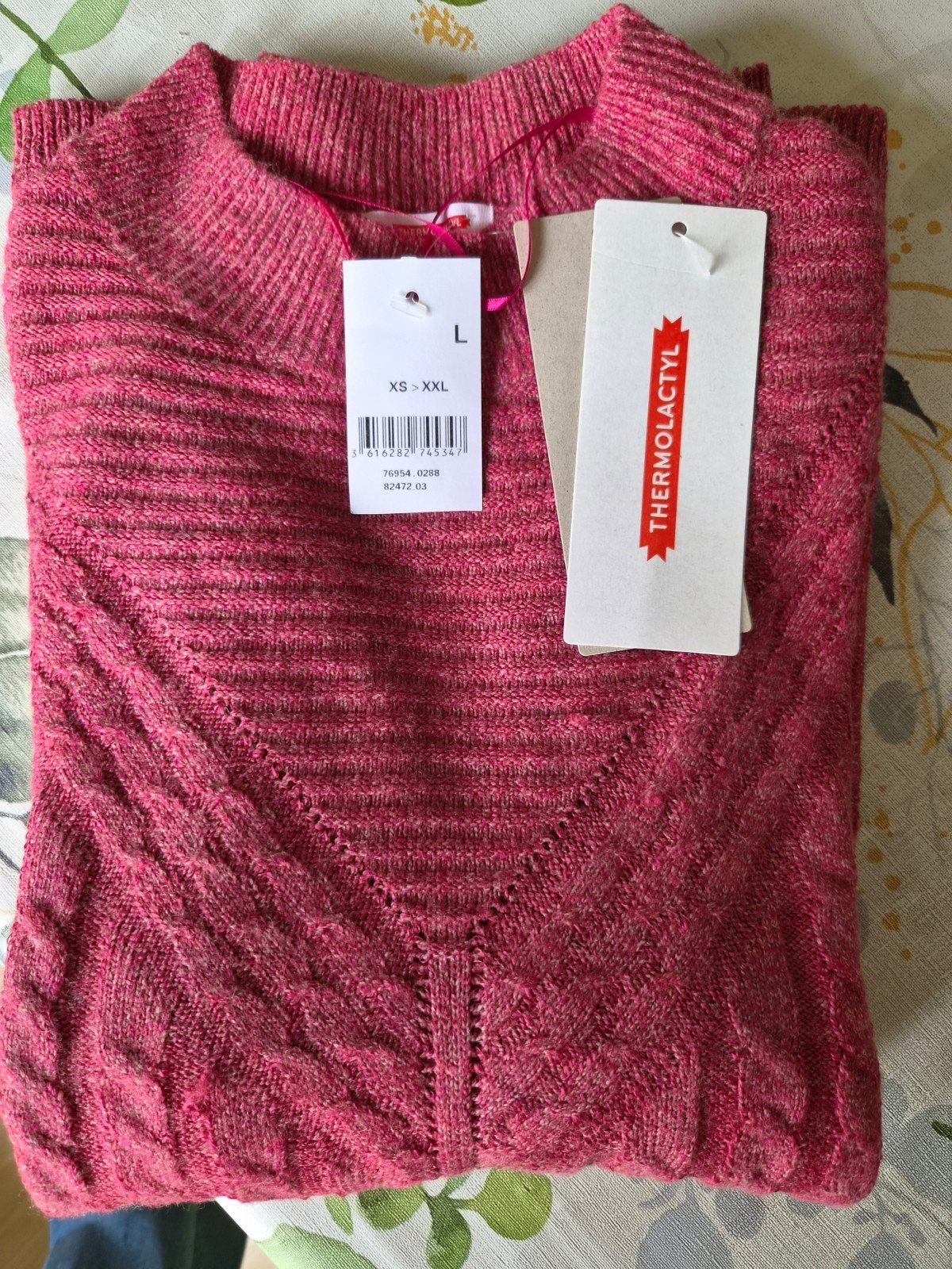 pull neuf jamais porter ,avec étiquettes  . taille L ., Enlèvement ou Envoi, Thermolactyl, Taille 42/44 (L), Neuf