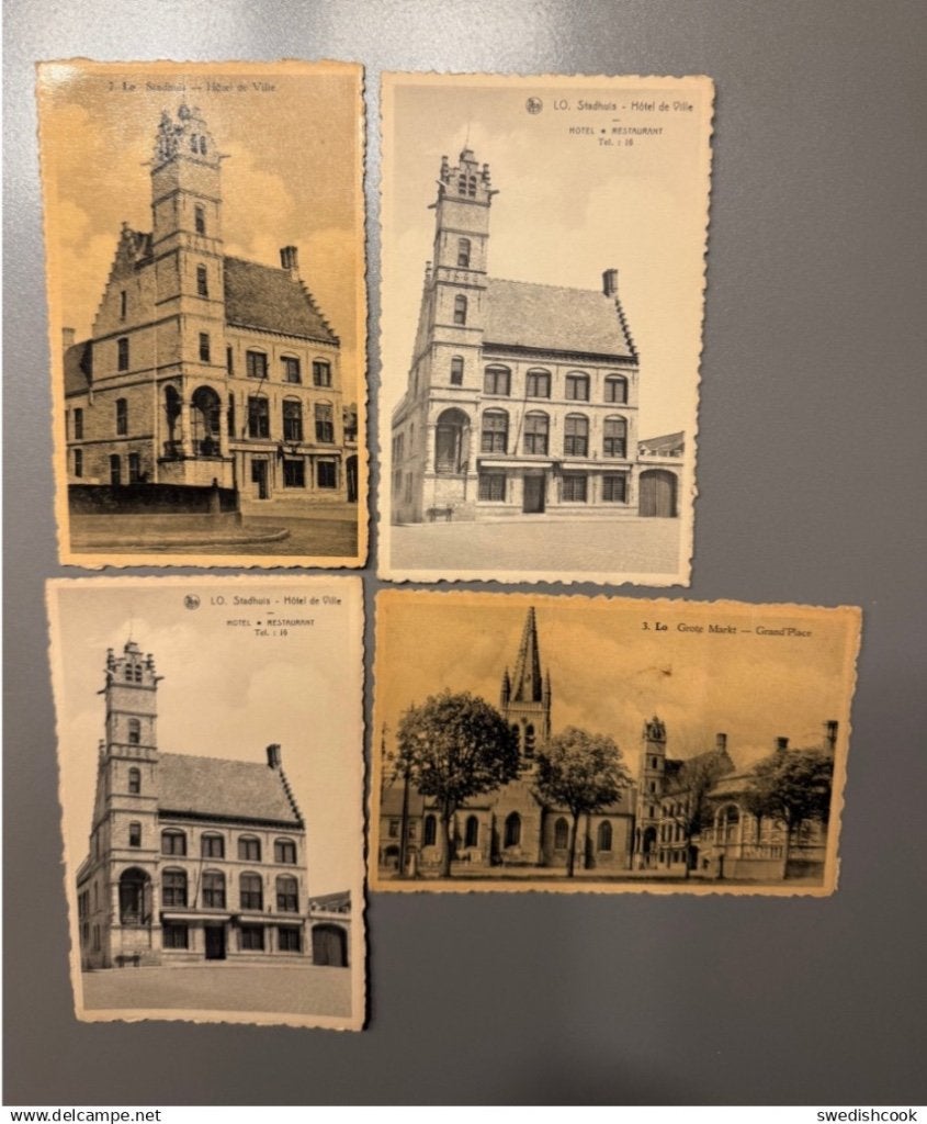 LO lot 4 kaarten, Ophalen of Verzenden