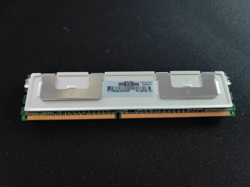 Mémoire vive DDR2 pour serveur Samsung de 1 Go — PC2-5300F E, Informatique & Logiciels, Enlèvement ou Envoi, DDR2, Serveur
