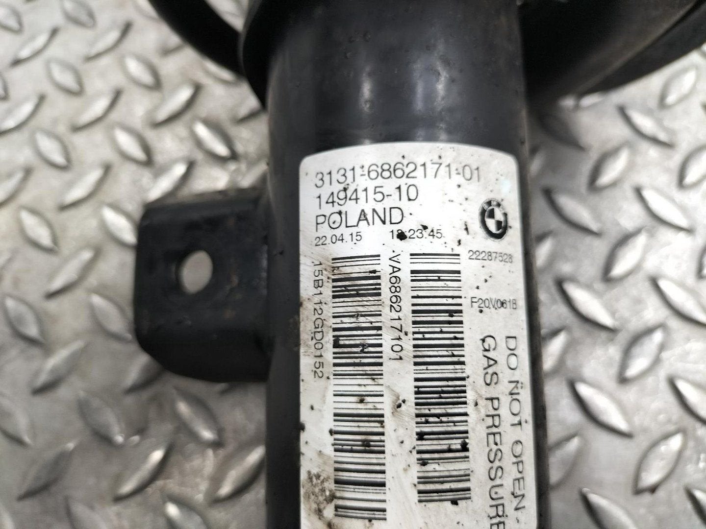 BMW 1 SERIES F20 LCI 118I VEERPOOT / SCHOKBREKER LV 31316873, Auto-onderdelen, Ophalen of Verzenden, Gebruikt, ARN erkend