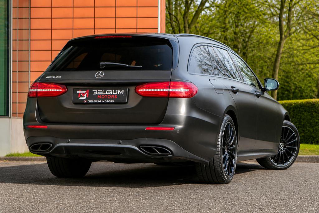 Mercedes-Benz E 43 AMG - 4-Matic - Volledige optie, Auto's, Automaat, Zwart, Leder, Bedrijf