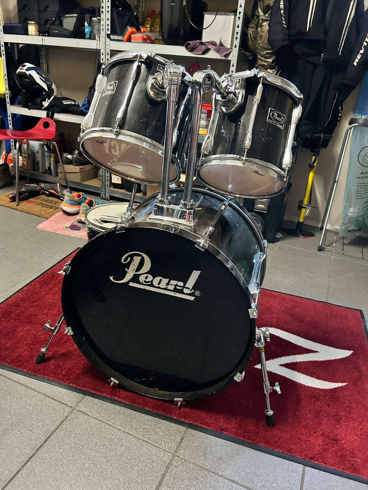 Drumset Pearl Export, Muziek en Instrumenten, Ophalen, Gebruikt, Pearl