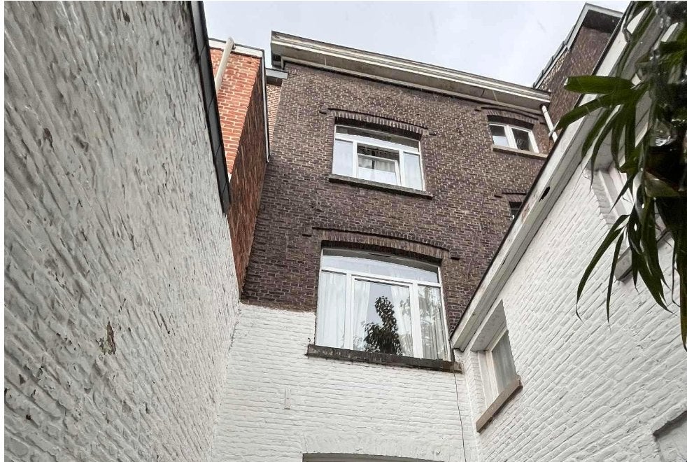 4 grands châssis PVC blanc double vitrage démontés - Liège, Doe-het-zelf en Bouw, Glas en Ramen, Gebruikt, Gevelraam of Ruit, 160 cm of meer