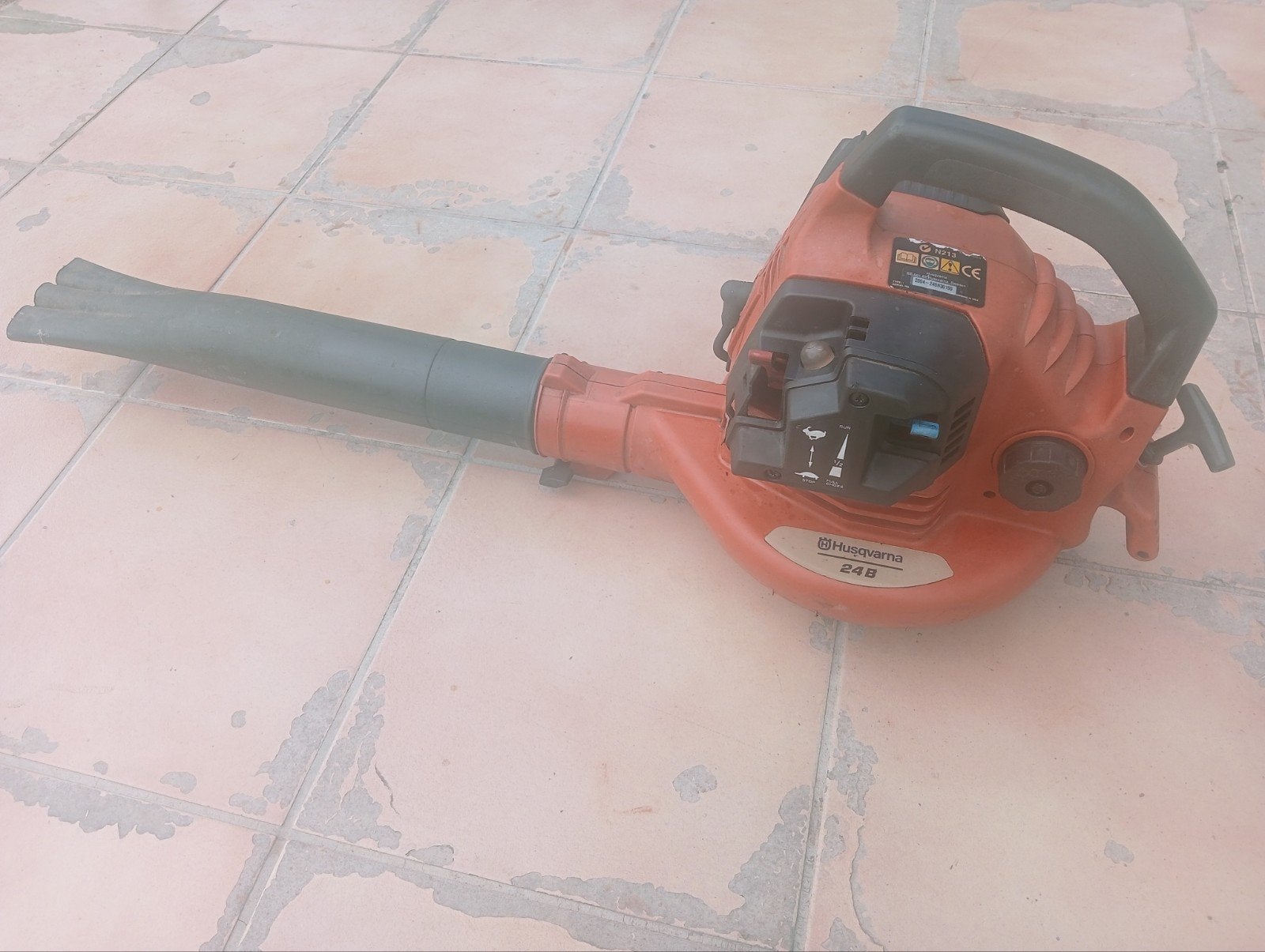souffleur Husqvarna 24b, Tuin en Terras, Ophalen