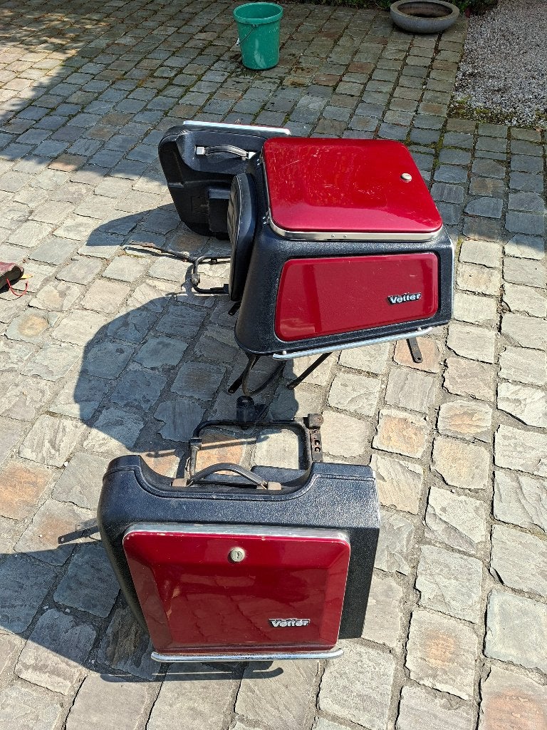 zijkoffers en topkoffer Vetter voor HONDA GL1000, Motoren, Ophalen, Gebruikt
