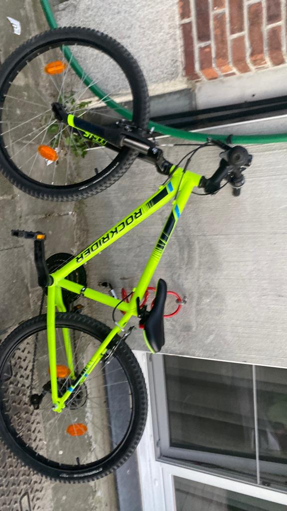 VTT Rockrider ST500 vert 26 pouces, Autres marques, Frein sur jante, Enlèvement, Utilisé