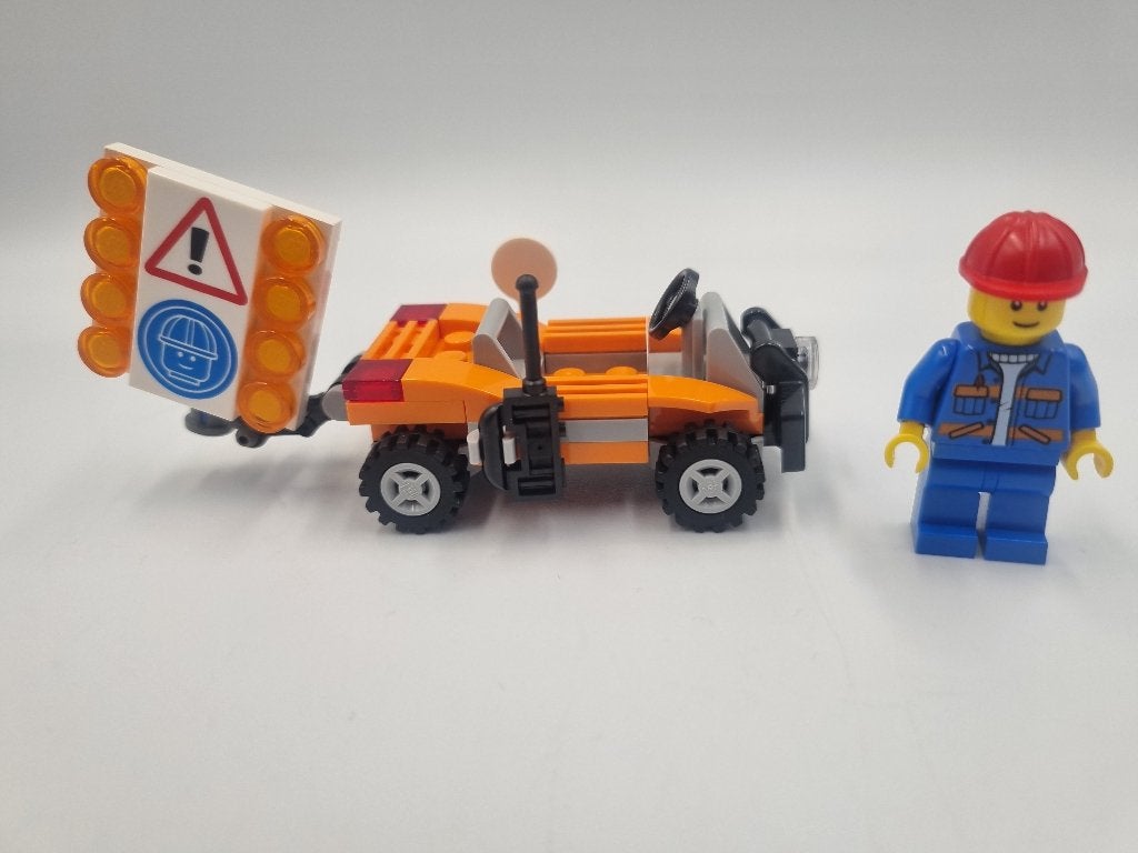 Lego City 30357 Road Worker, City, Lego, Ophalen of Verzenden, Zo goed als nieuw