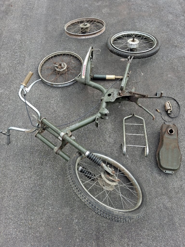 Honda Amigo onderdelen, Fietsen en Brommers, Ophalen of Verzenden, Gebruikt