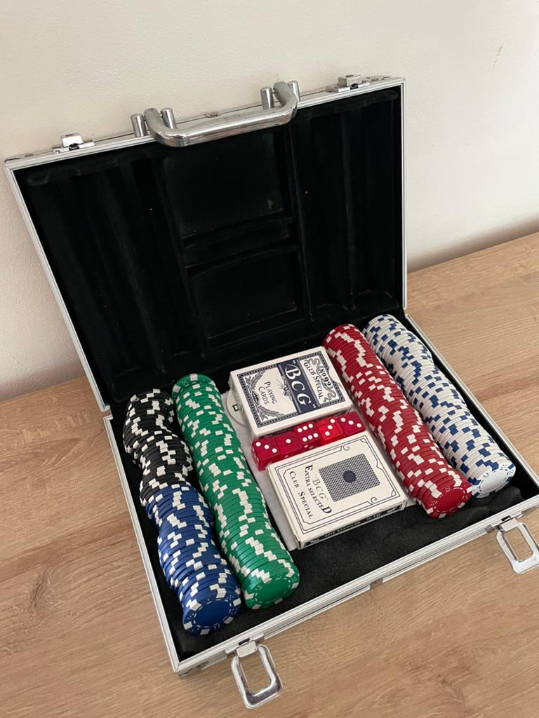 Pokerset / pokerkoffer, Hobby & Loisirs créatifs, Jeux de société | Jeux de cartes, Enlèvement, Comme neuf