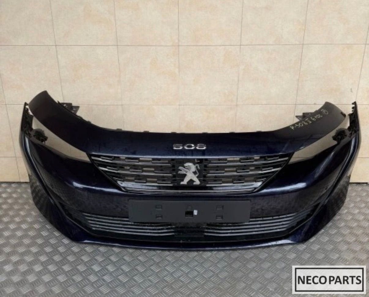 PEUGEOT 508 II VOORBUMPER ORIGINEEL COMPLEET ALLES LEVERBAAR, Auto-onderdelen, Gebruikt, -, Ophalen of Verzenden, Achter