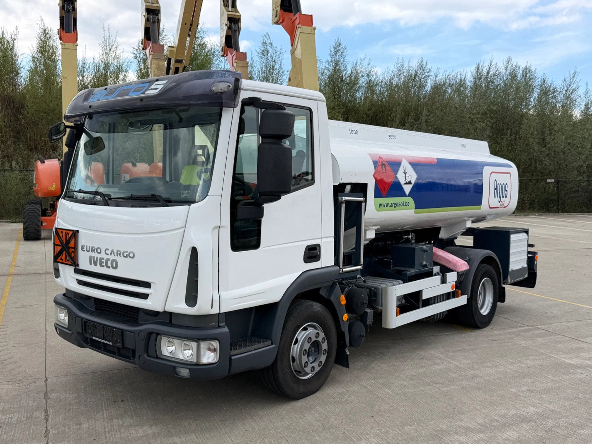 Iveco Eurocargo 12E22 TANKWAGEN EURO5 (bj 2008), Auto's, Euro 5, Iveco, Overige brandstoffen, Bedrijf
