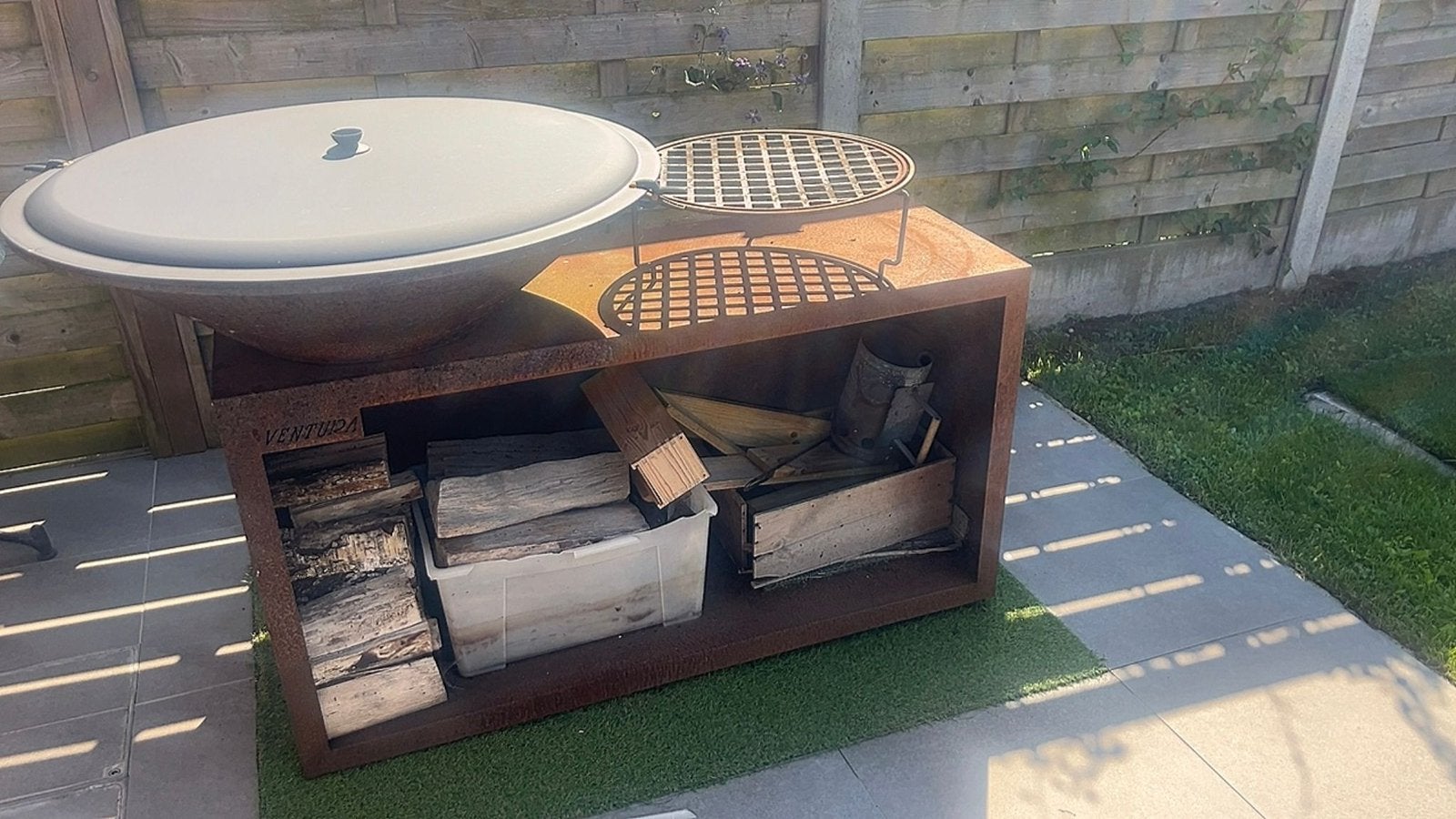 Open fire cooking, Tuin en Terras, Ophalen, Zo goed als nieuw