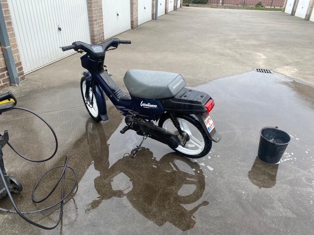 Honda wallaroo pk50 a klasse, 0 versnellingen, Klasse A (25 km/u), 50 cc, Ophalen