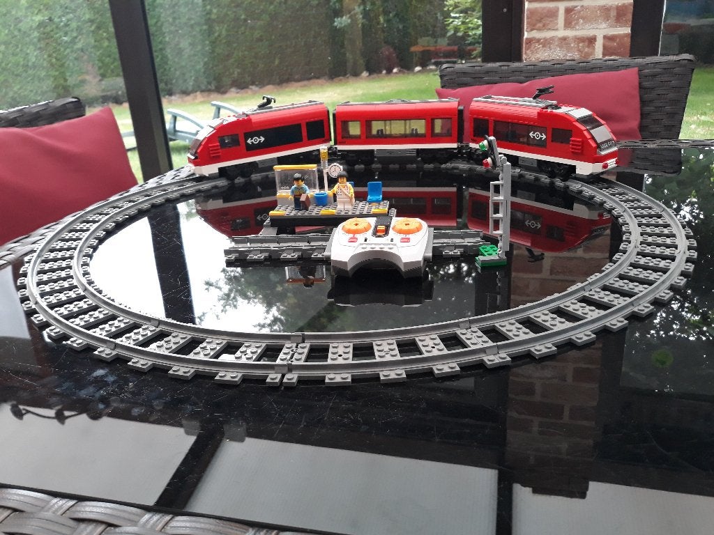 Lego City 7938 passagierstrein, Ophalen, City, Lego, Zo goed als nieuw