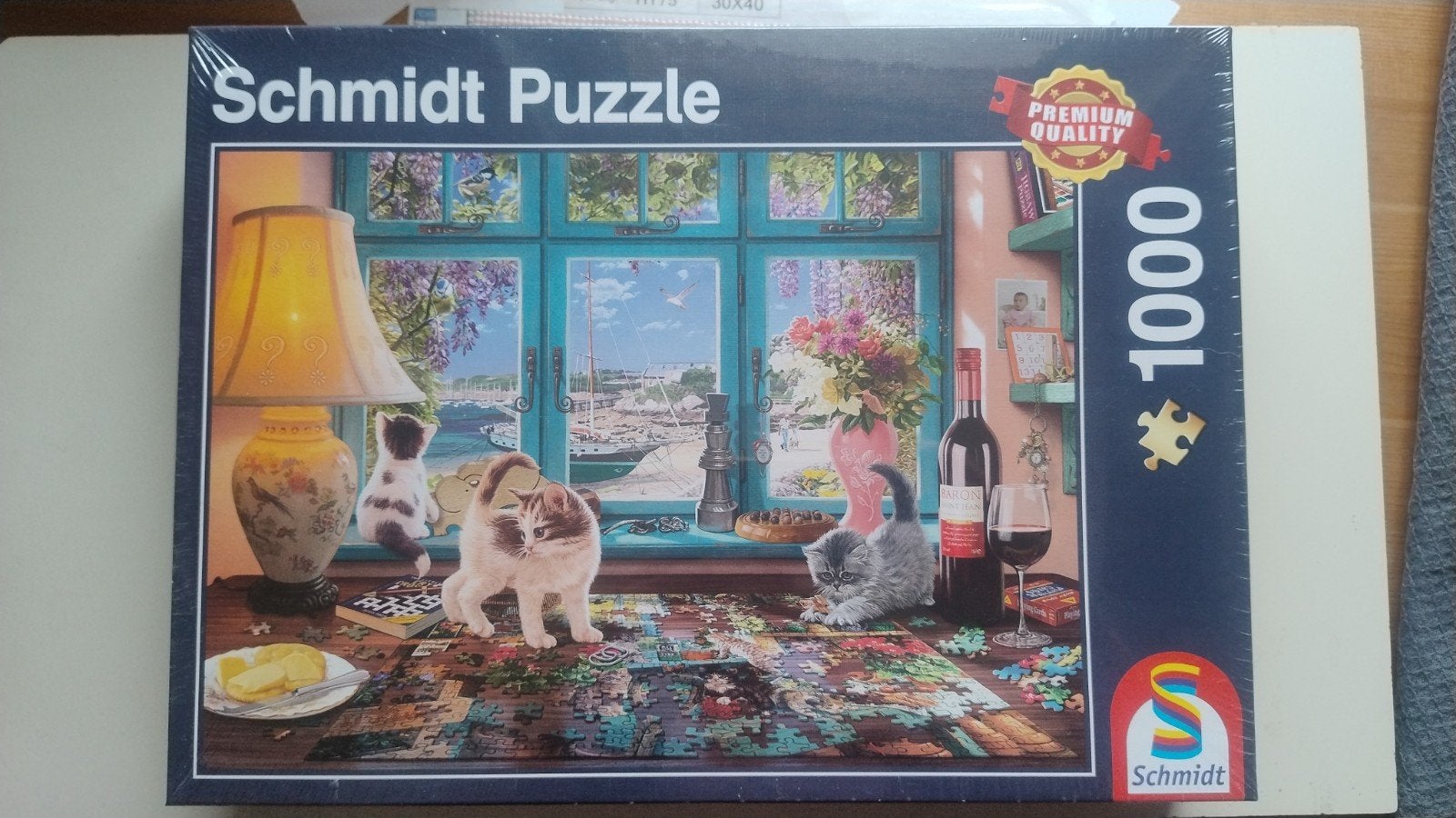 puzzel 1000 st. Schmidt, Ophalen, 500 t/m 1500 stukjes, Nieuw, Legpuzzel