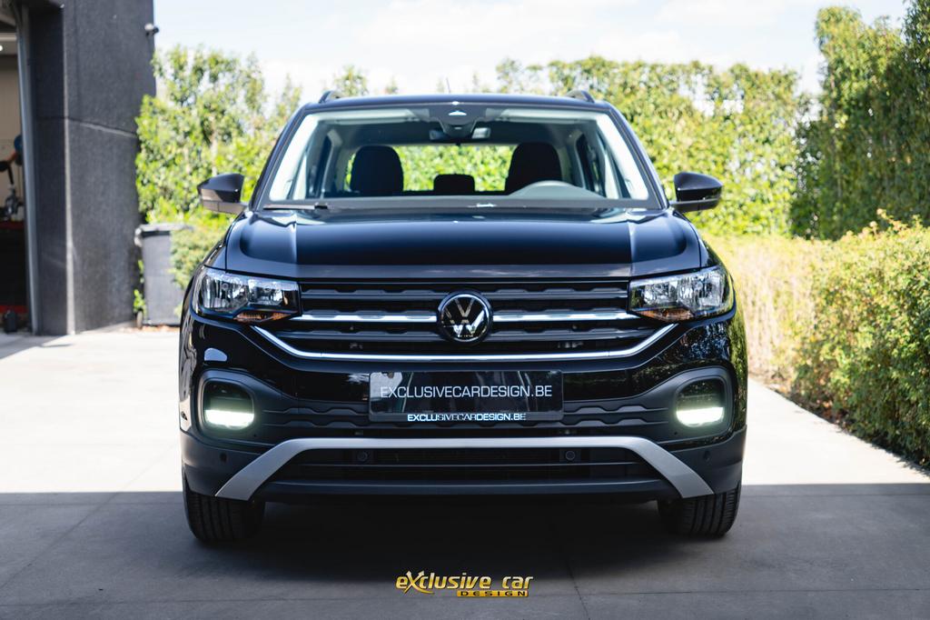 Volkswagen T-Cross Life 1.0 TFSI DSG, Auto's, Volkswagen, T-Cross, 0 kg, Zwart, Bedrijf