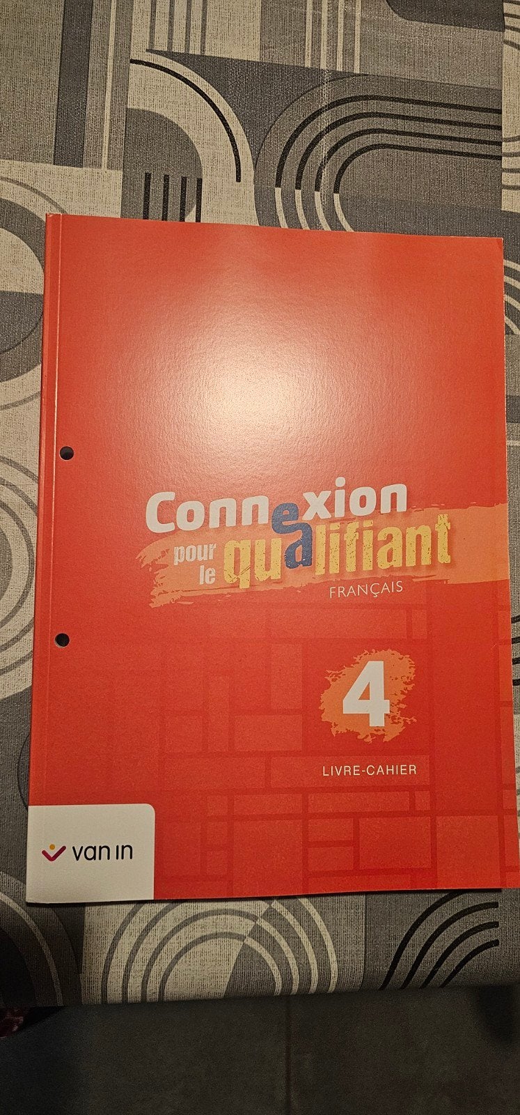 Connexion pour le qualifiant 4 - livre-cahier, Livres, Enlèvement ou Envoi, Français