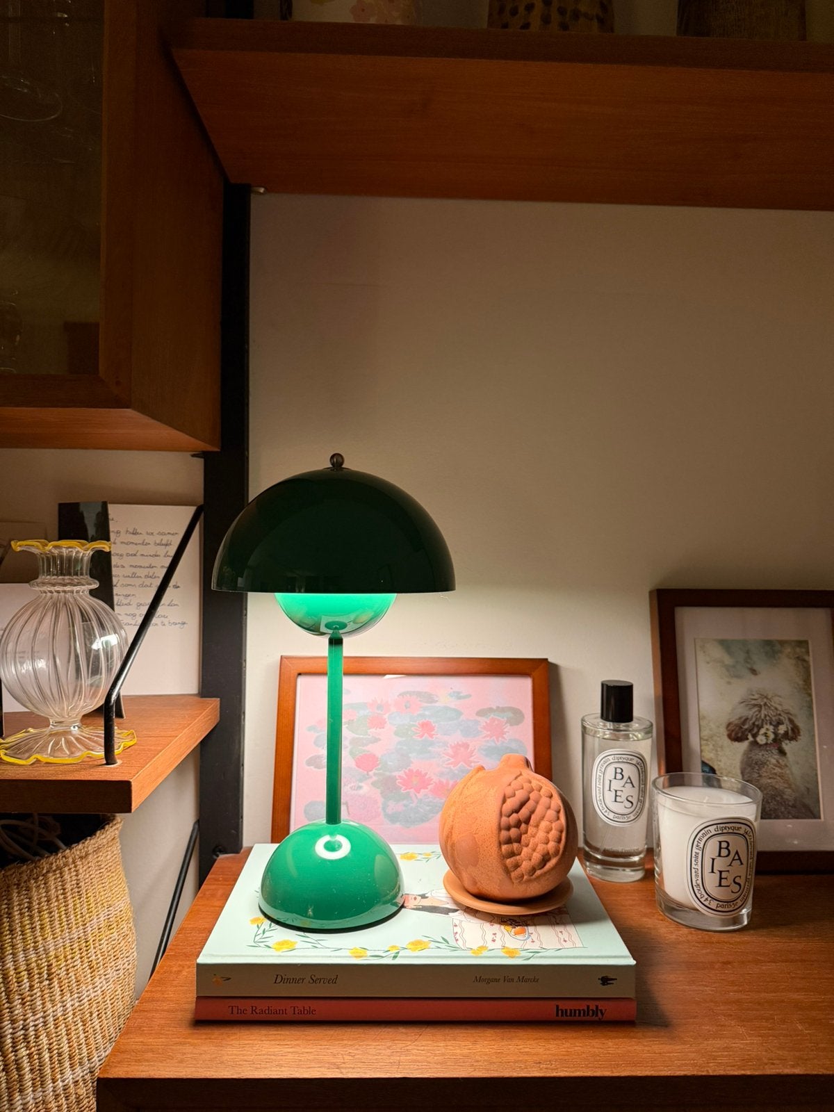 &tradition lampje, Huis en Inrichting, Kunststof, Overige merken, Groen, 28 cm