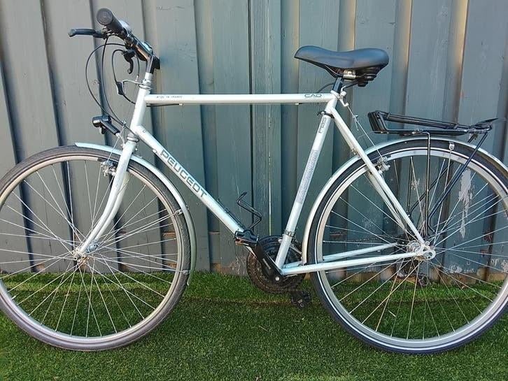 Peugeot berkeley bwj 1991 retro tourfiets stalen frame, Frein sur jante, Comme neuf, Enlèvement, 53 à 57 cm