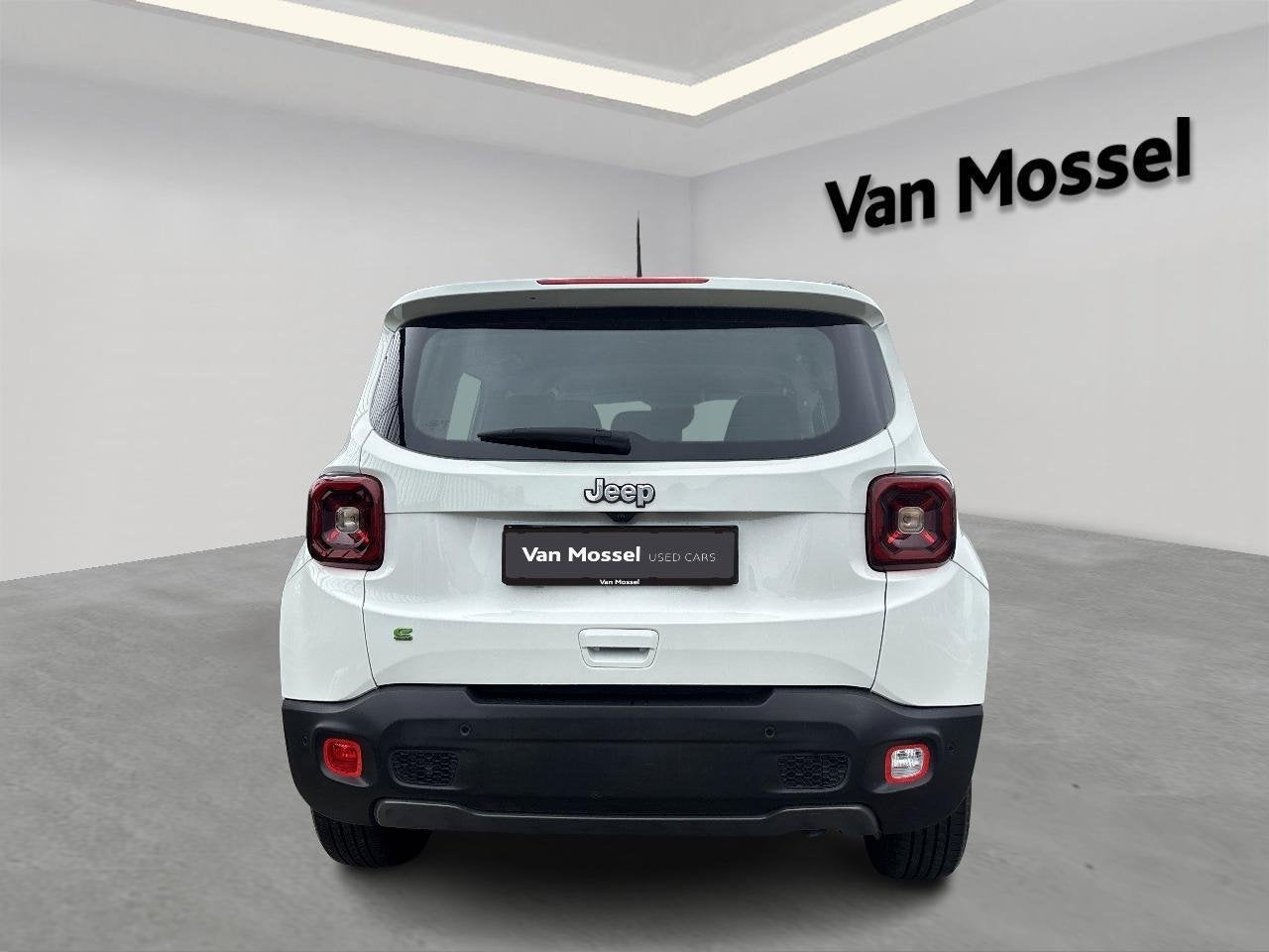 Jeep Renegade 1.5T e-Hybrid Limited, Stof, Gebruikt, 4 cilinders, Wit