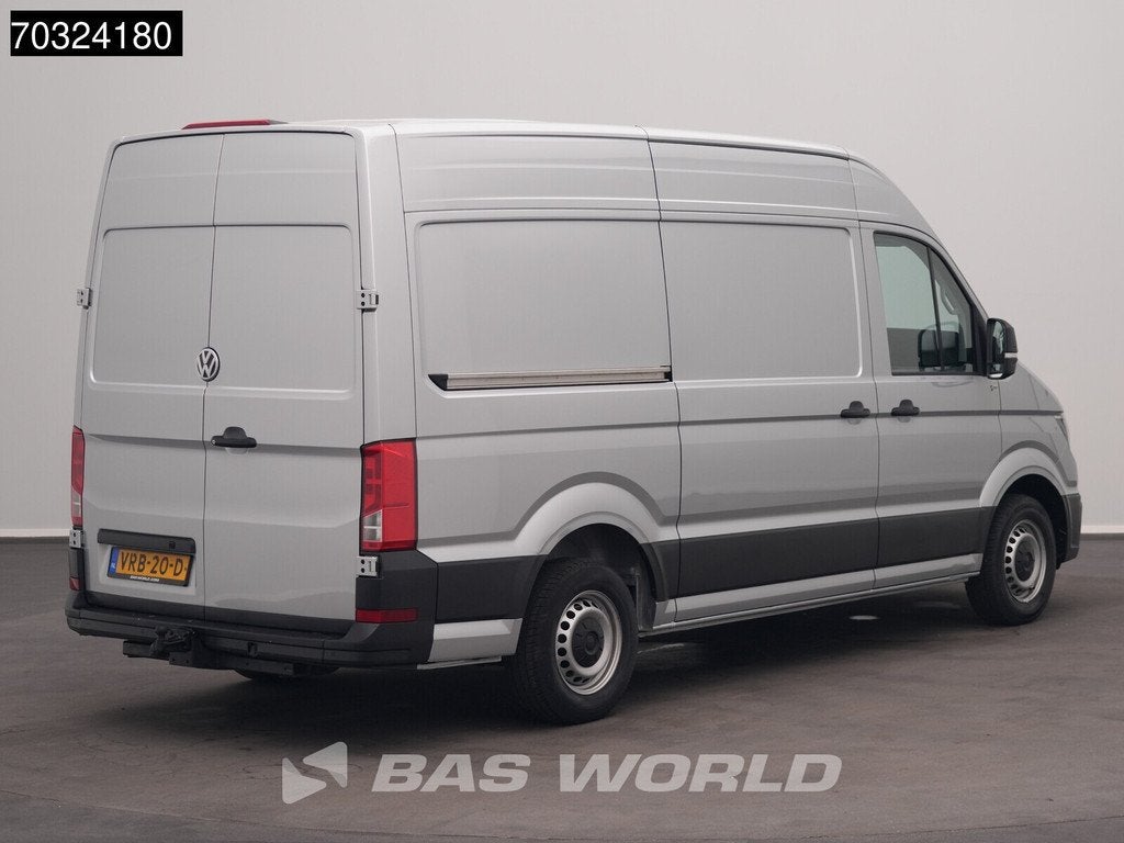 Volkswagen Crafter 140pk L3H3 Trekhaak Navi Airco Cruise Cam, Argent ou Gris, Achat, Euro 6, Entreprise