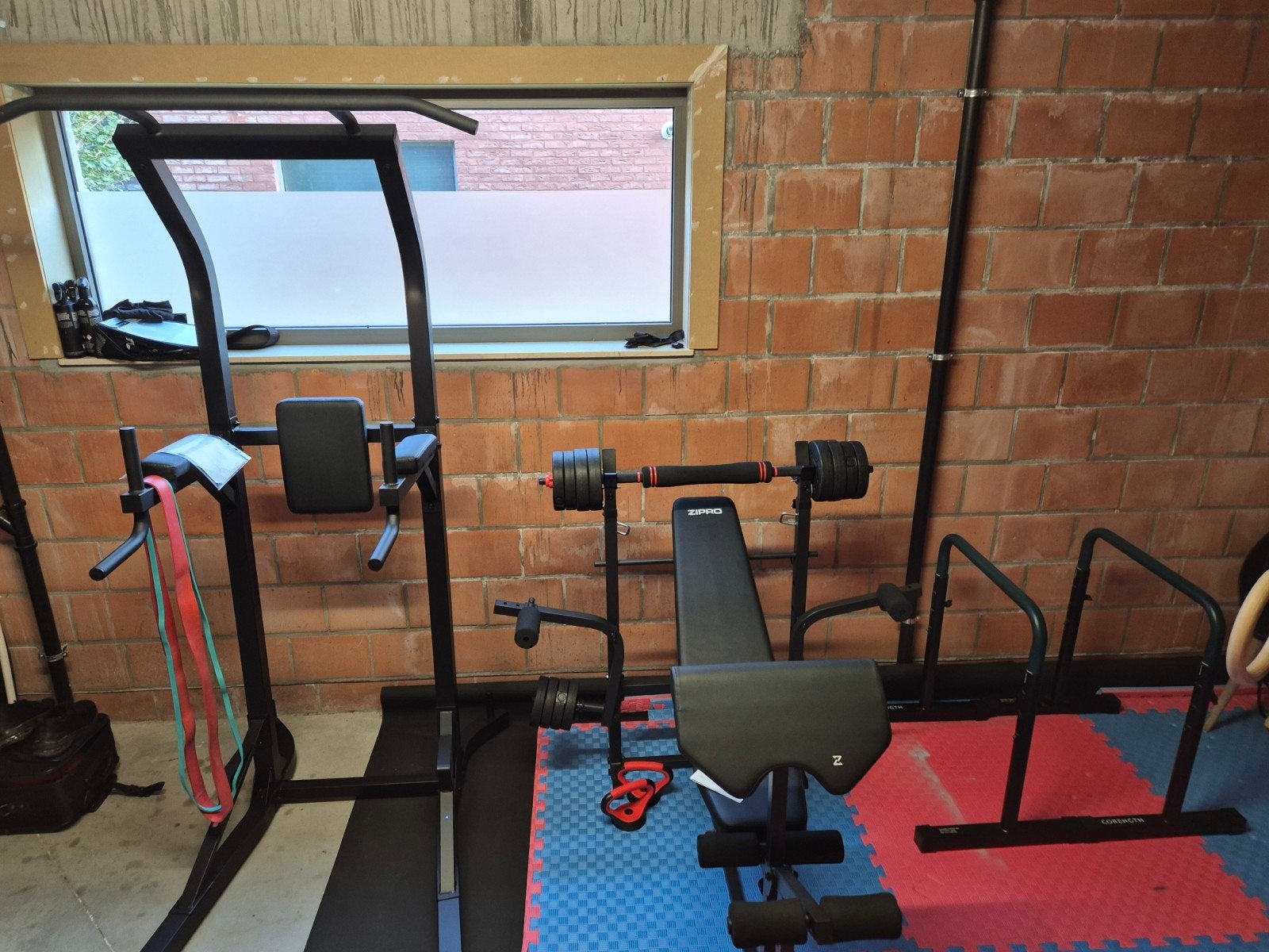 Complete Home Gym Set €230 (ook apart te koop), Sport en Fitness, Fitnessmaterialen, Ophalen, Zo goed als nieuw, Fitnessbank