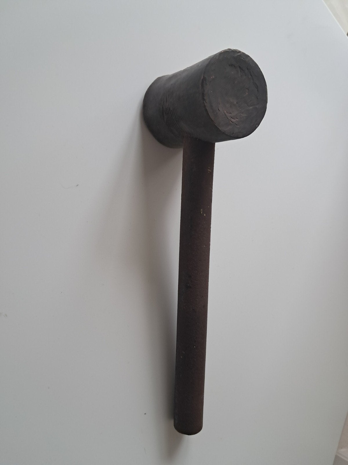 Volledig ijzeren hamer 1,35 kg, Ophalen