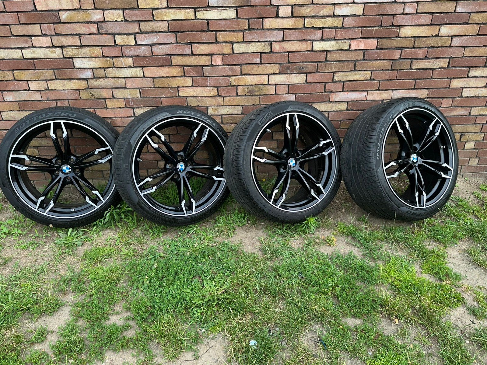 Jantes BMW Serie 5 7 avec pneus 5x112/20 pouces, Enlèvement, 20 pouces, Pneu(s)