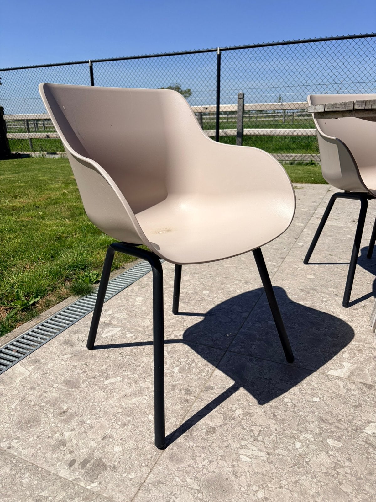 Tuinstoel, Jardin & Terrasse, Chaises de jardin, Enlèvement, Comme neuf, Synthétique