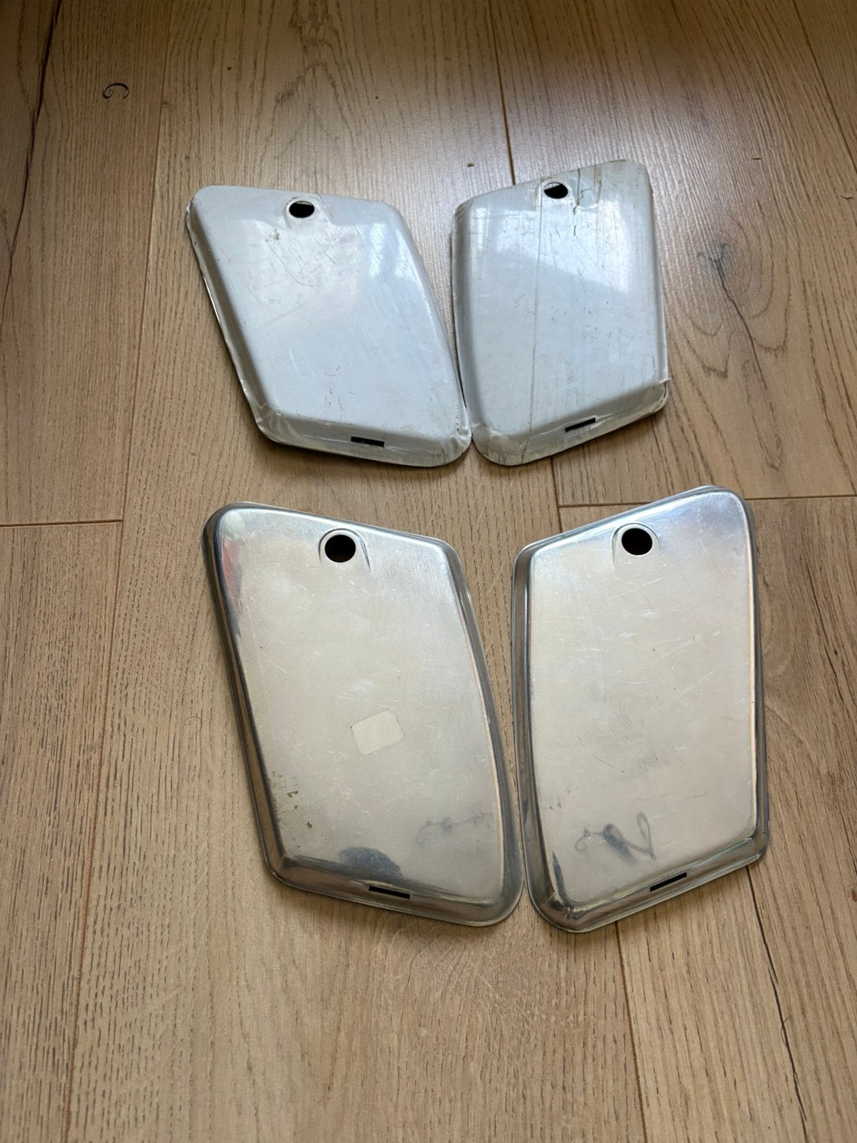 Verchroomde deksels voor Motobécane-gereedschapskisten AV88,, Fietsen en Brommers, Ophalen of Verzenden, Nieuw