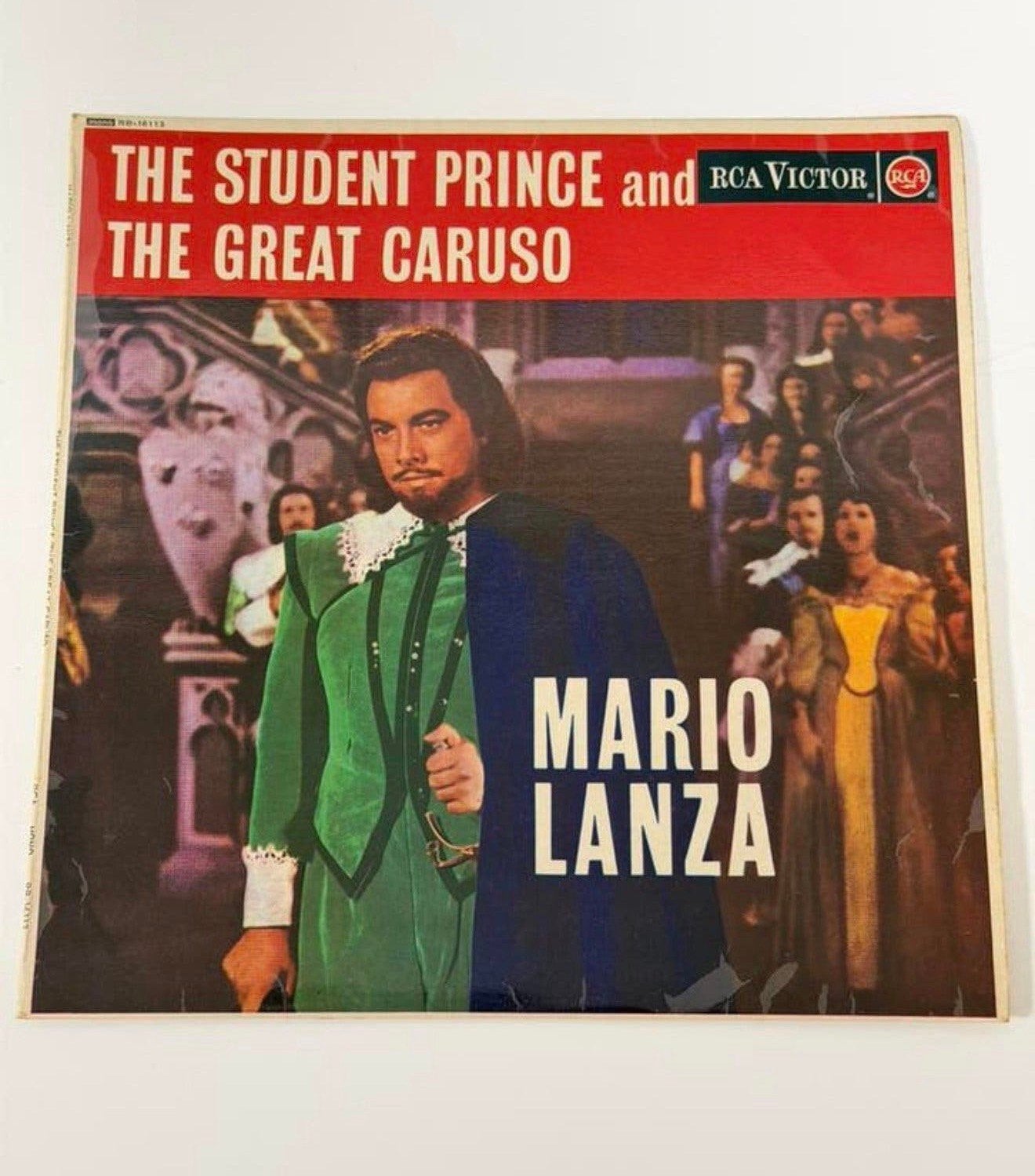 Mario Lanza Vinyl 12” LP – Student Prince & Great Caruso, Ophalen of Verzenden, Zo goed als nieuw, LP, Opera of Operette