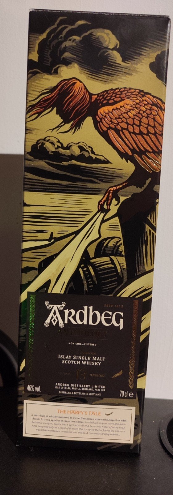 Ardbeg Anthology 13 years - the harpy's tale, Ophalen