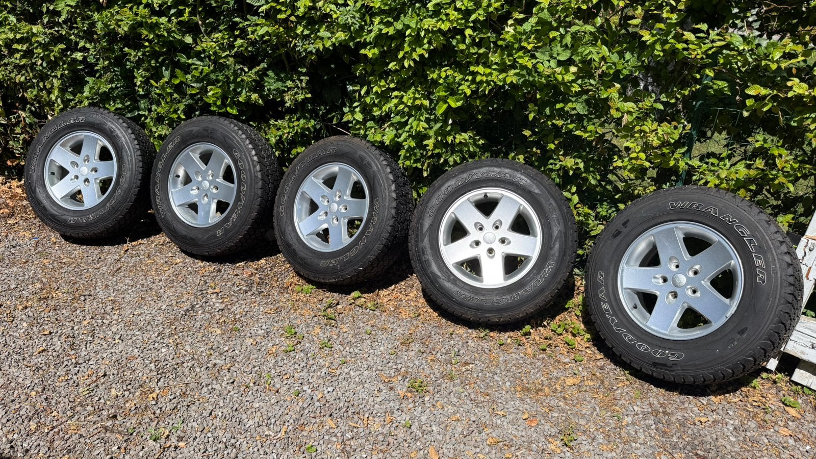 17" Jeep Wrangler J.K. wielen, Auto-onderdelen, Ophalen, Velg(en)