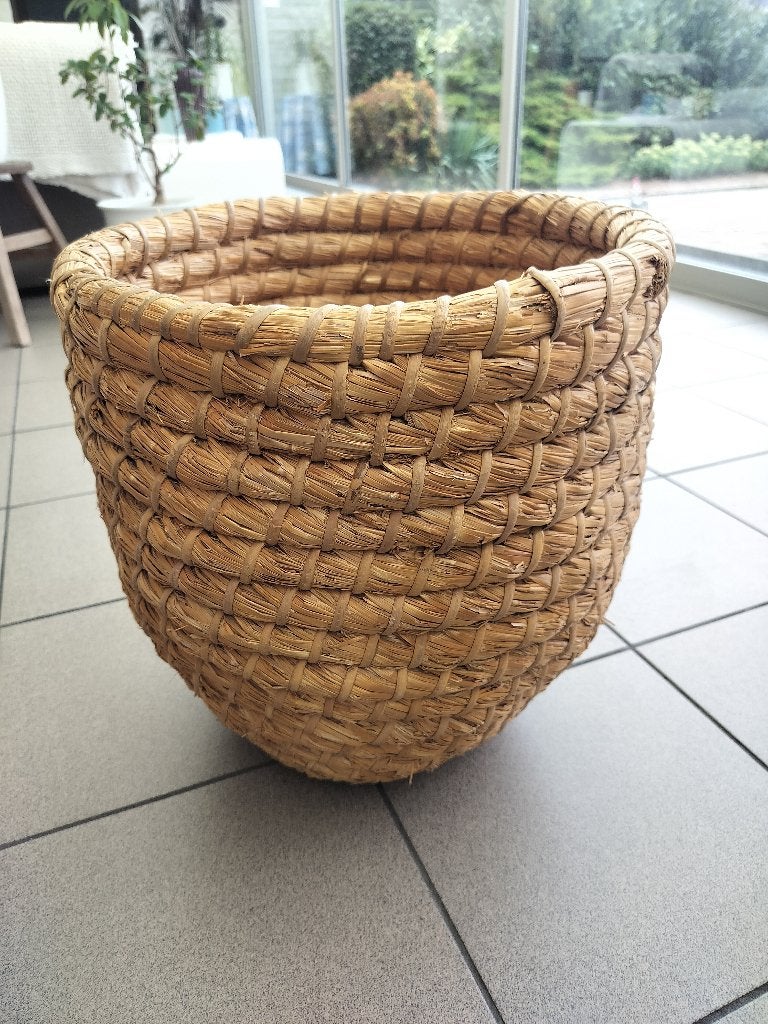 Rieten mand, Maison & Meubles, Accessoires pour la Maison | Plataux & Paniers, Enlèvement, Panier, Tressé