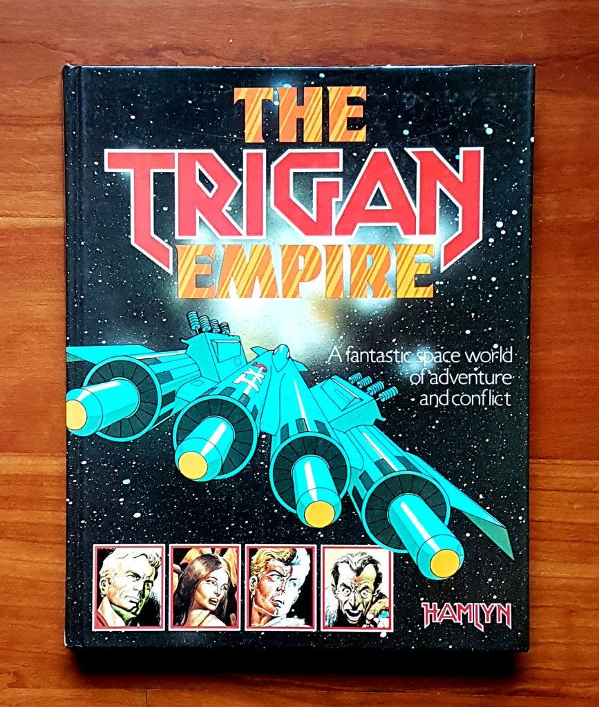 Edition cartonnée de The Trigan Empire Hamlyn 1978, Enlèvement ou Envoi