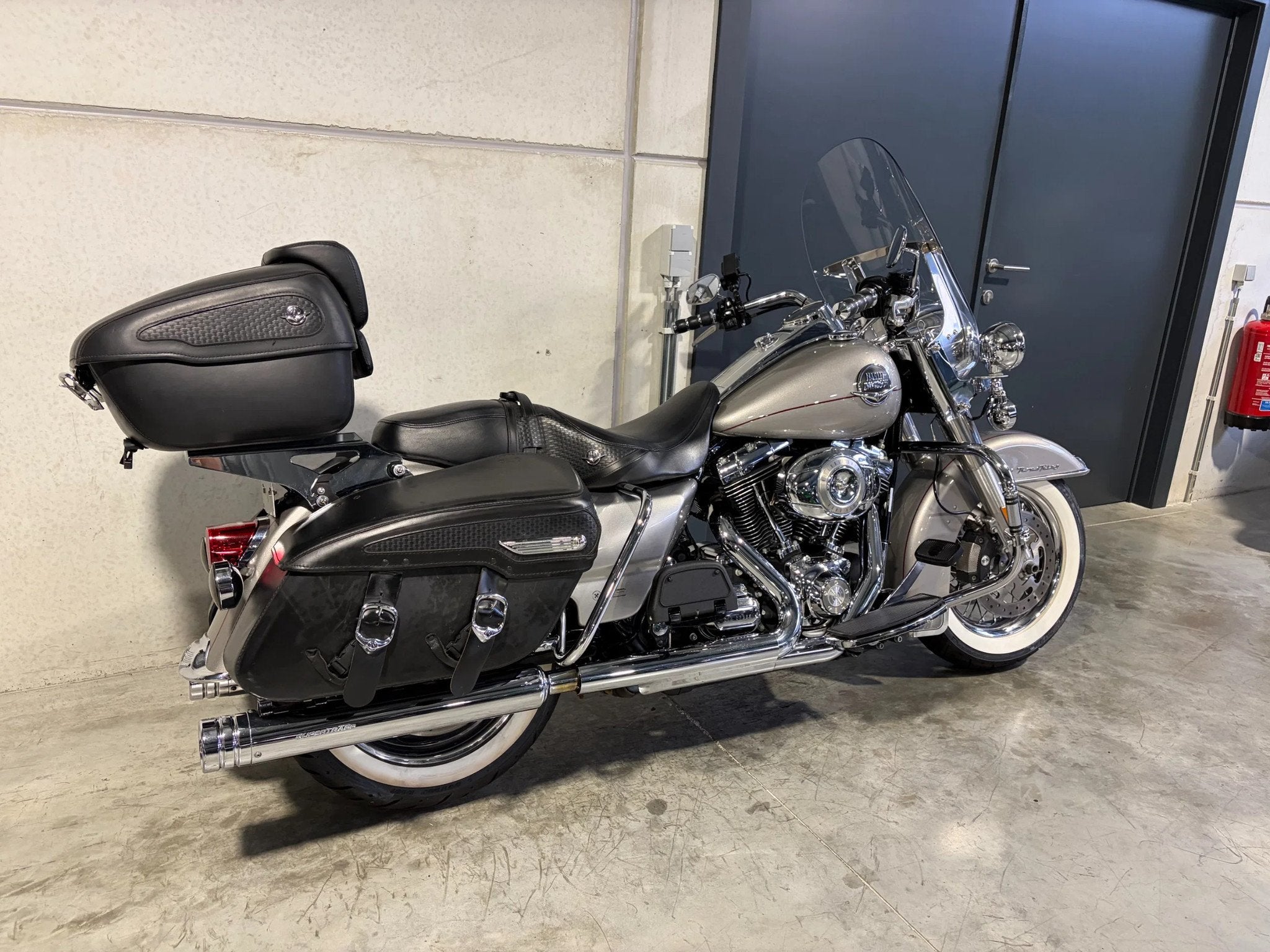 Harley-Davidson Road King Classic in mooie staat met grote t, Motoren, Chopper, Bedrijf, 1584 cc