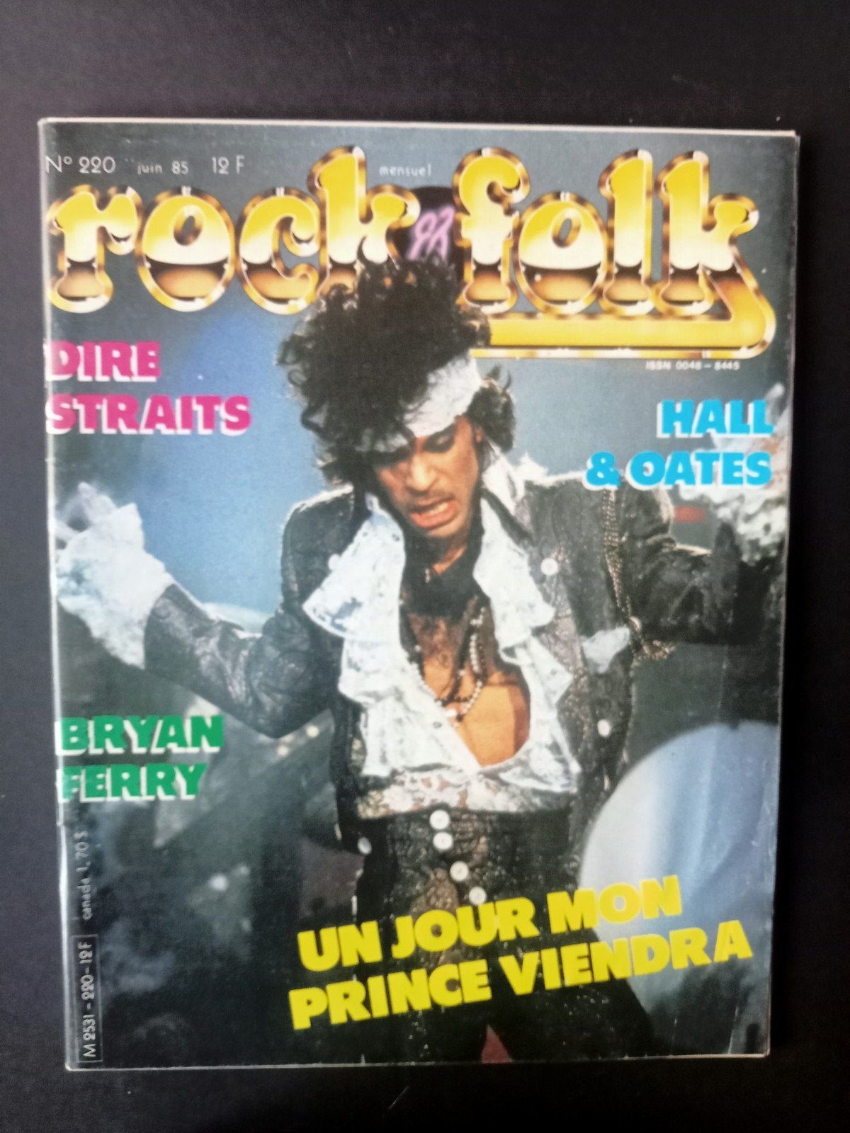 Prince, Frans tijdschrift Rock & Folk uit 1985., Ophalen of Verzenden, Folk