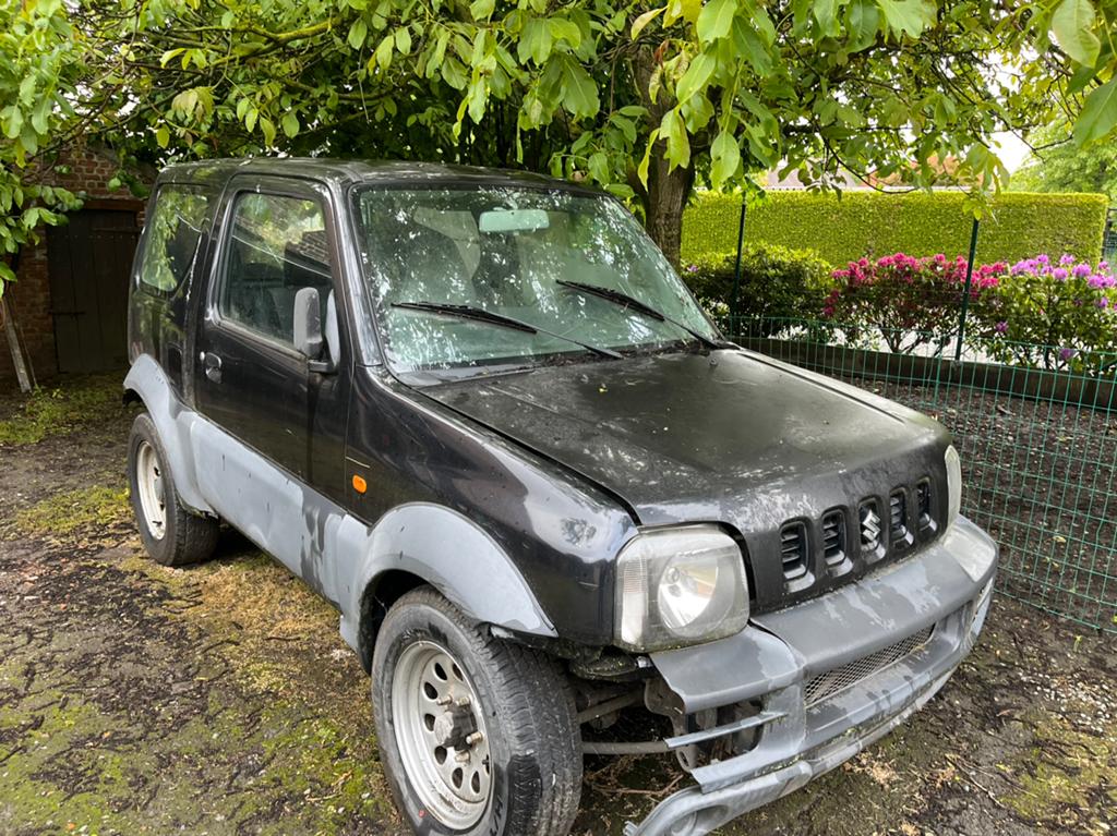 Suzuki Jimmy voor onderdelen, Ophalen