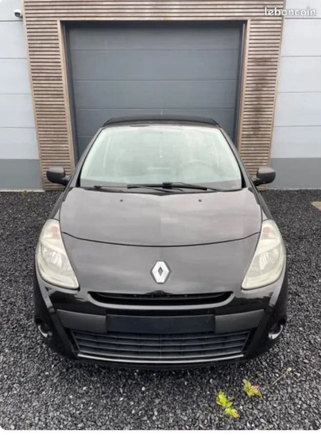 Renault Clio III TomTom 97000km, Euro 2, Climatisation automatique, 40 g/km, Noir