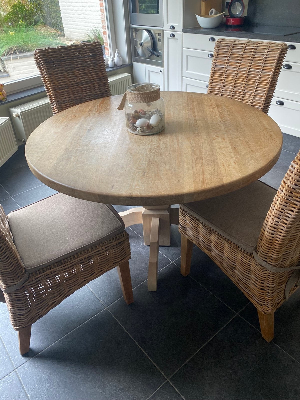 Keuken stoelen te koop, Ophalen, Zo goed als nieuw, Vier