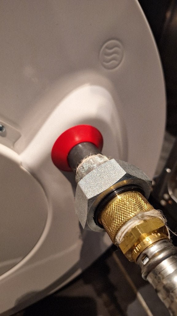 Van Marcke EcoSmart Elektrische Boiler 146L Expansievat 12L, Ophalen, 100 liter of meer, Boiler, Zo goed als nieuw