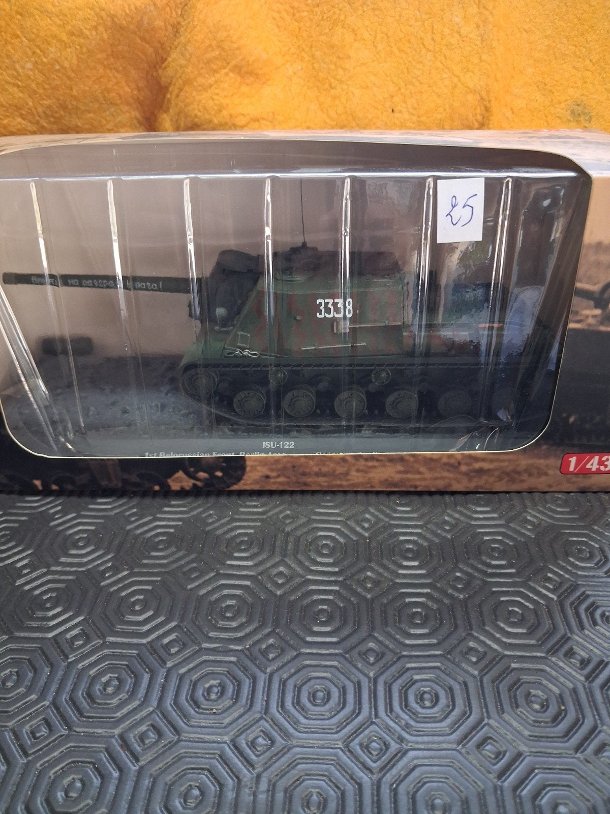 Tank isu 122, Verzamelen