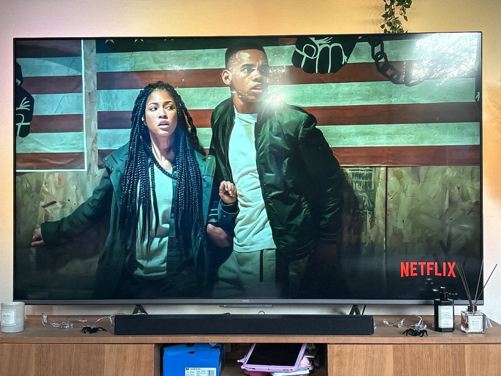 Tv 75 inch, Philips, LED, Enlèvement, Utilisé