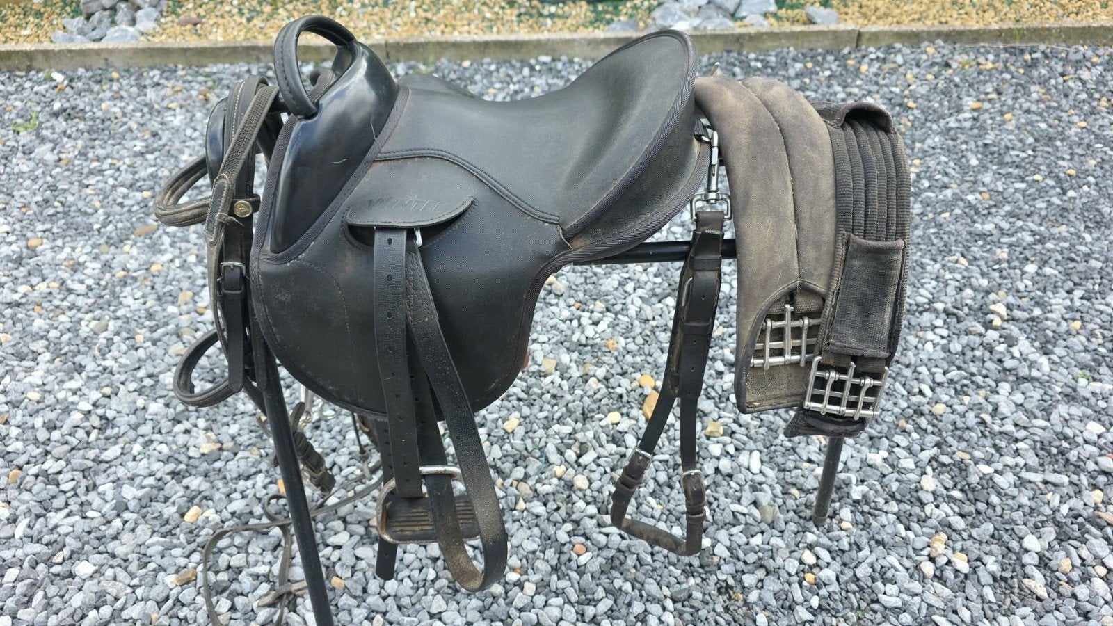Wintec pinokkio zadel incl hoofdstel, Dieren en Toebehoren, Ophalen