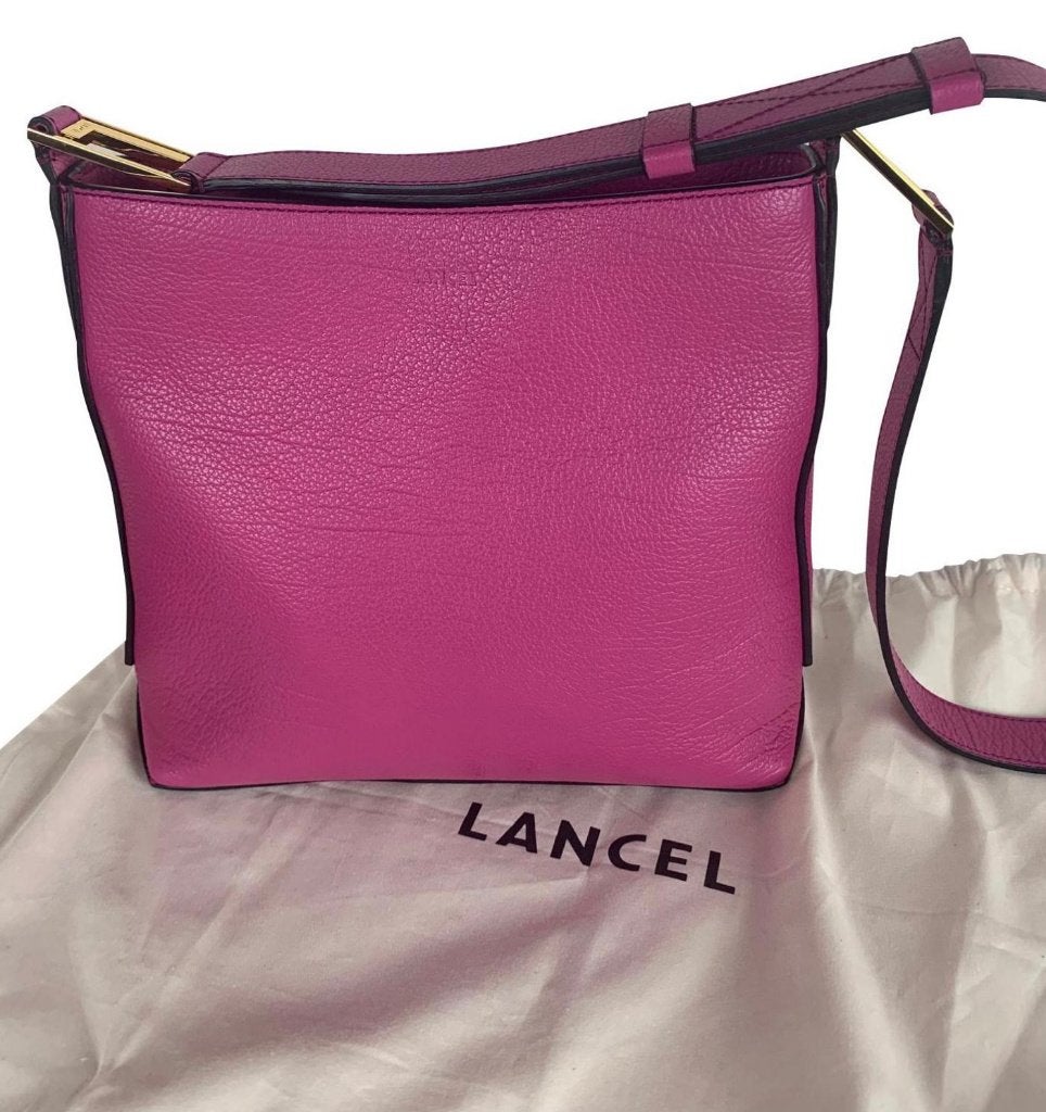 Splendide sac LANCEL HOBO MAX grand modèle en cuir fuchsia, Bijoux, Sacs & Beauté, Sacs | Sacs Femme, Comme neuf, Sac à bandoulière