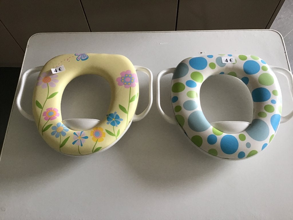 diverse pis potjes en baby toilet gerief, Ophalen of Verzenden, Zo goed als nieuw